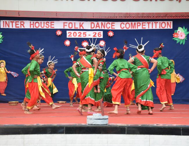 Inter House Folk Dance Competititon 2025-26