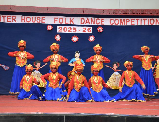 Inter House Folk Dance Competititon 2025-26