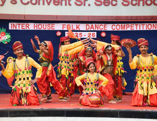 Inter House Folk Dance Competititon 2025-26